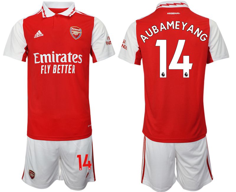 Men 2022-2023 Club Arsenal home red 14 Soccer Jerseys